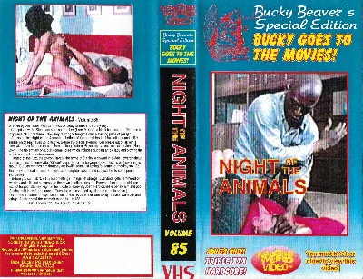Night of the Animals VHS cover