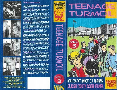Teenage Turmoil VHS cover