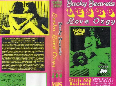 Lesbo Love Orgy VHS cover