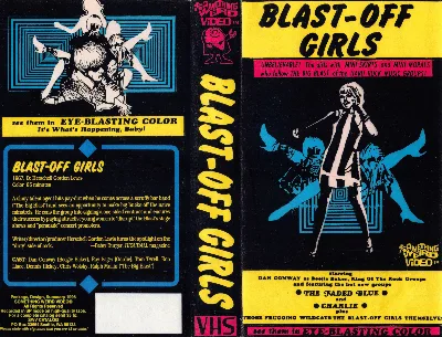 Blast-Off Girls VHS cover