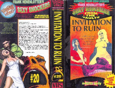 Invitation to Ruin VHS cover