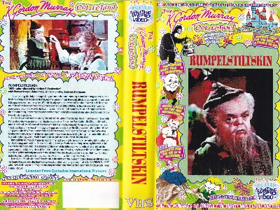 Rumpelstiltskin VHS cover