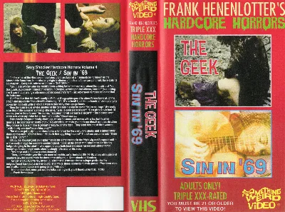 Hardcore Horrors VHS cover