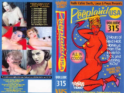 Peepland USA VHS cover
