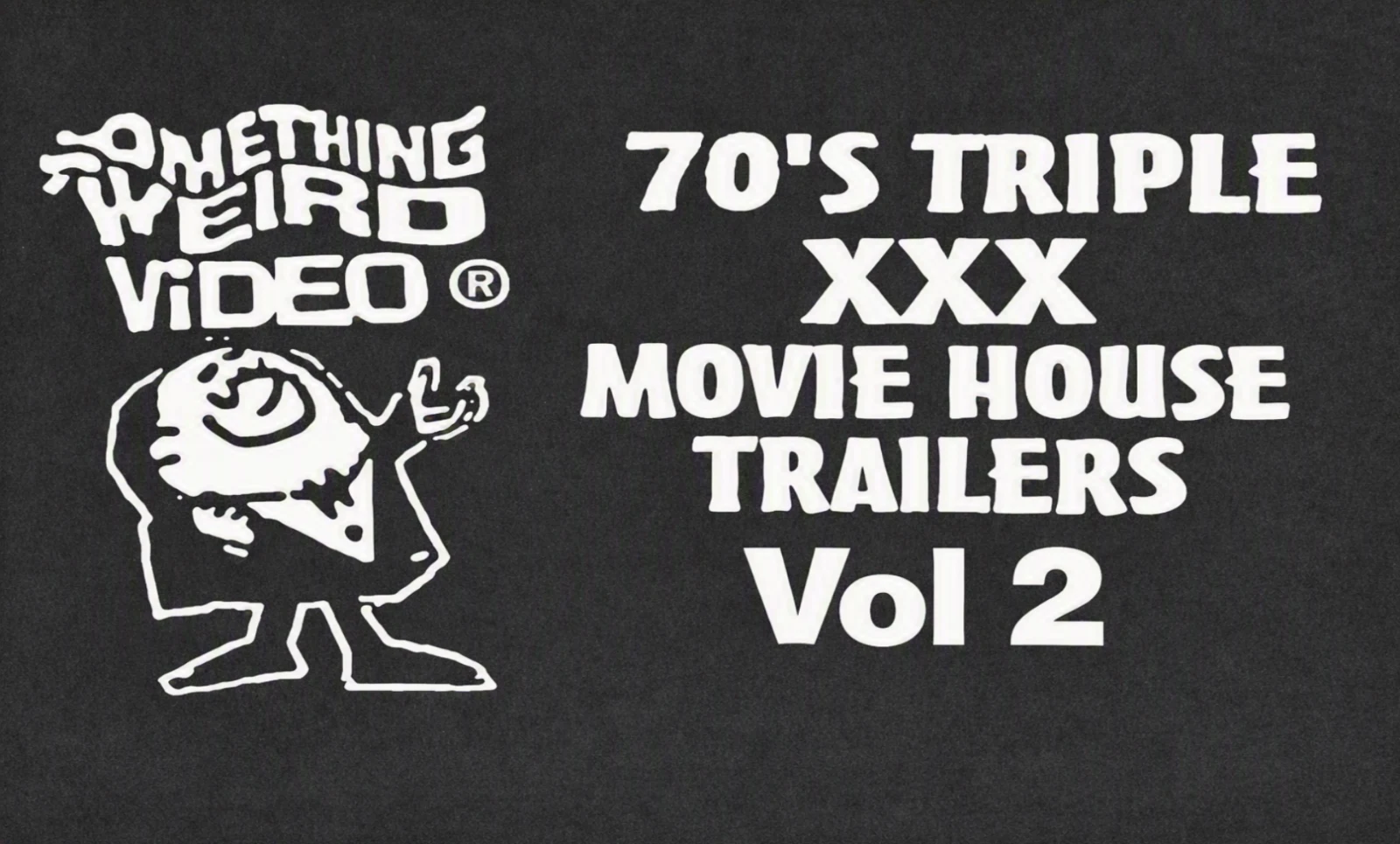 70's Triple XXX Movie House Trailers VHS front label scan