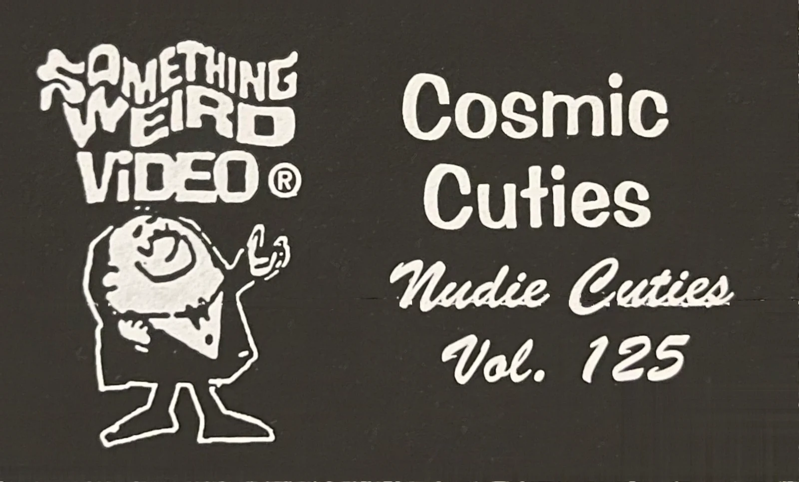 Cosmic Cuties VHS front label scan