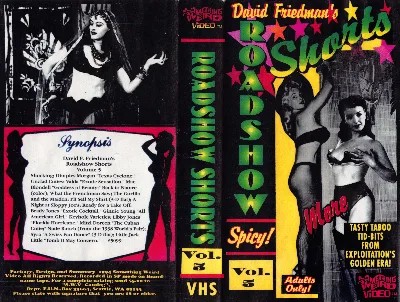 Roadshow Shorts VHS cover