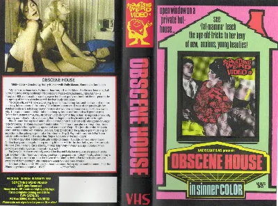 Obscene House VHS cover