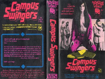 Campus Swingers VHS cover