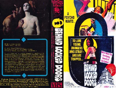 Behind Locked Doors VHS cover