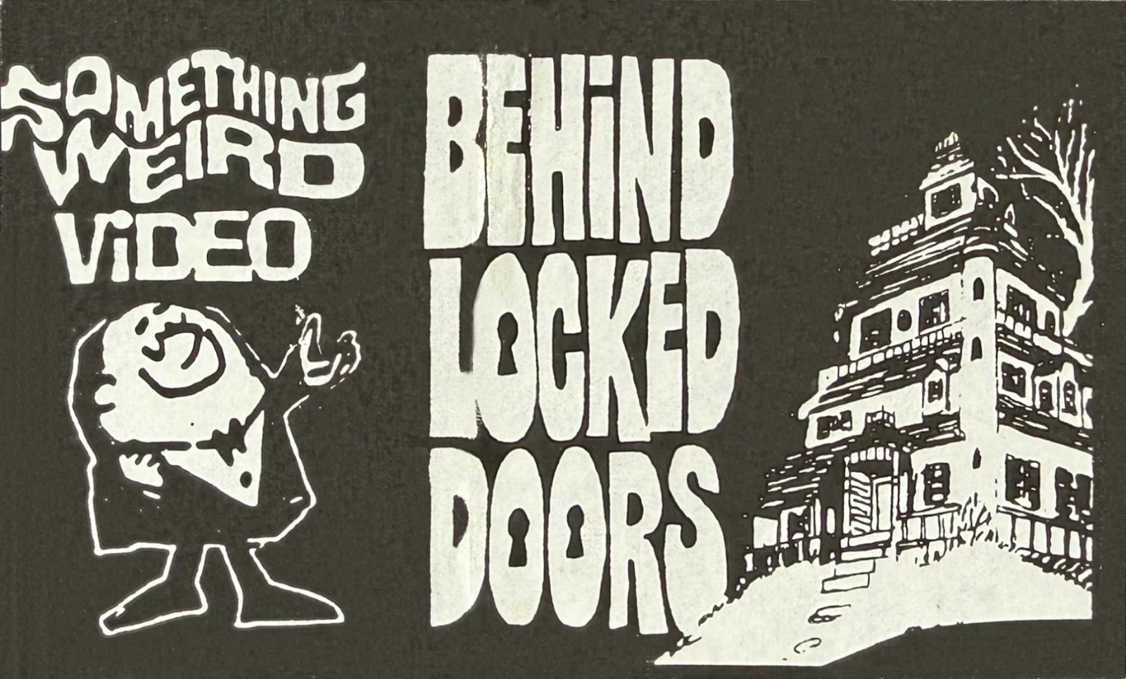 Behind Locked Doors VHS front label scan
