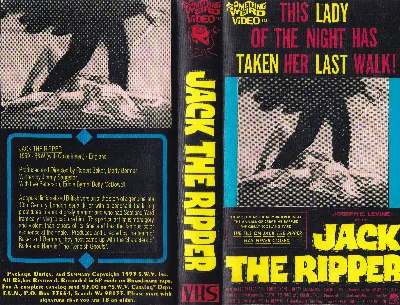 Jack the Ripper VHS cover