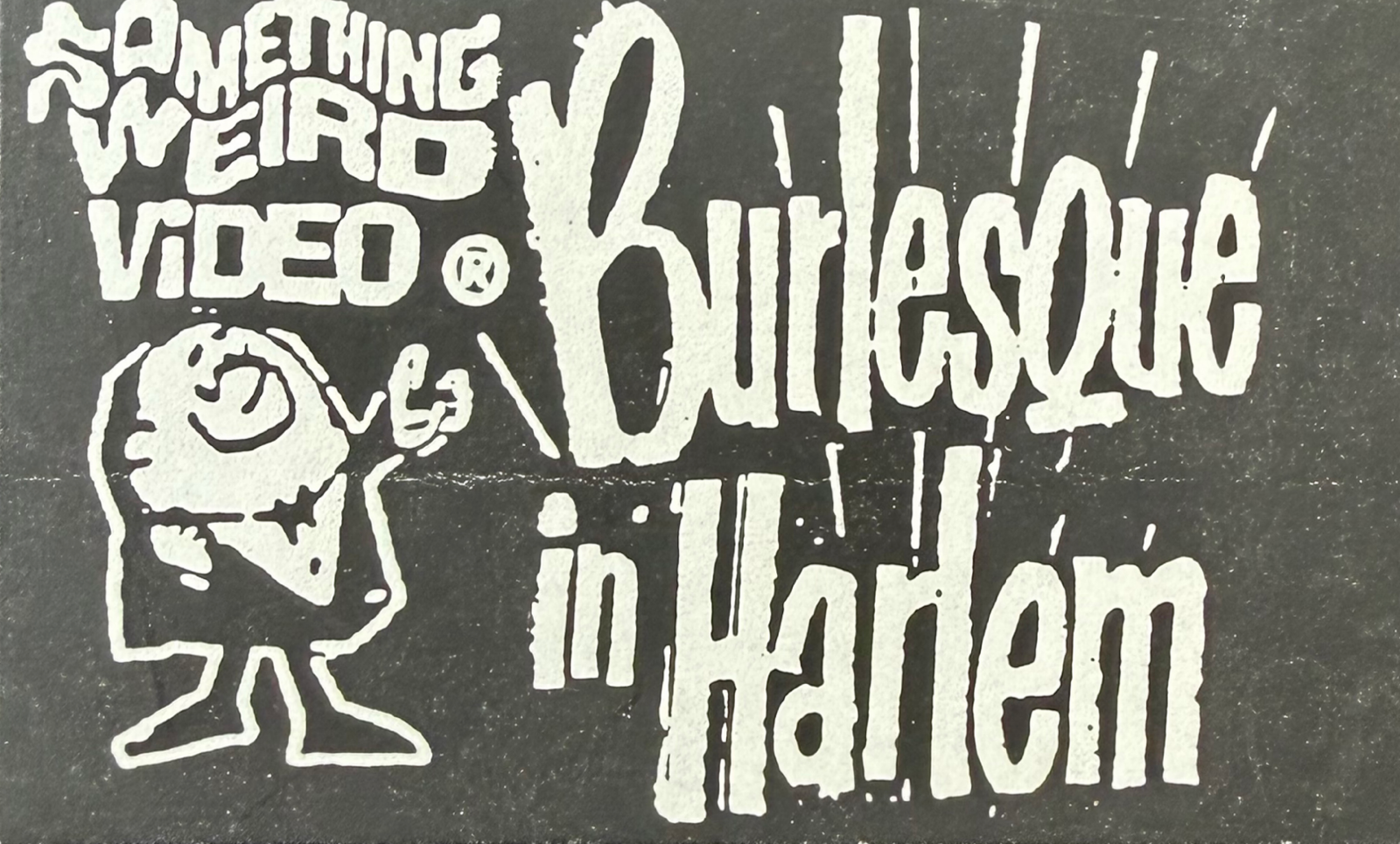 Burlesque in Harlem VHS front label scan