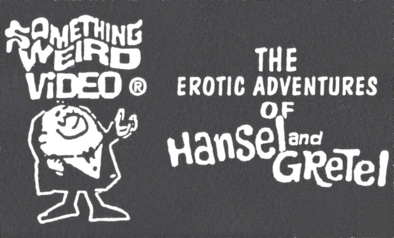 The Erotic Adventures of Hansel and Gretel VHS front label scan