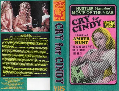 Cry For Cindy VHS cover