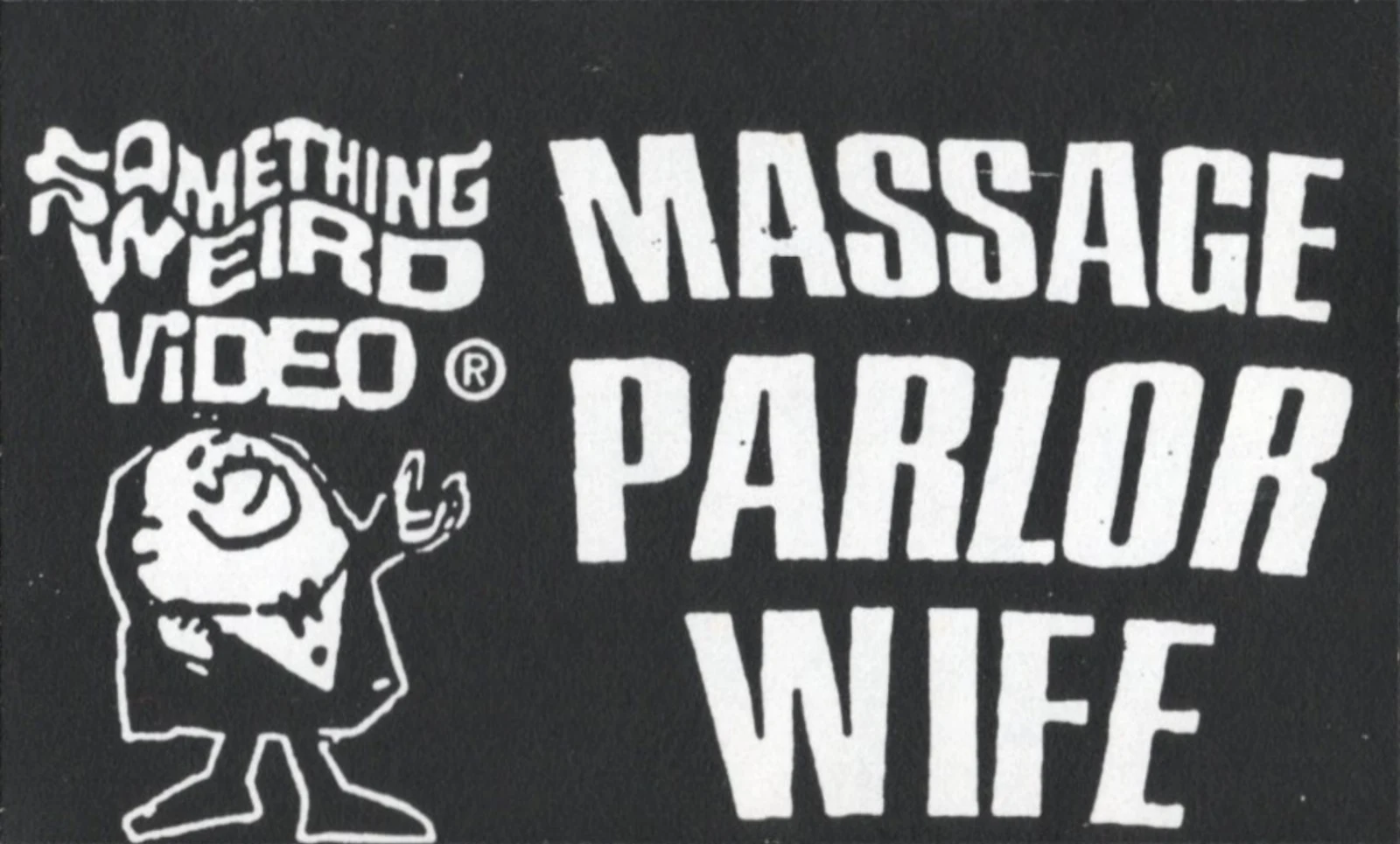 Massage Parlor Wife VHS front label scan