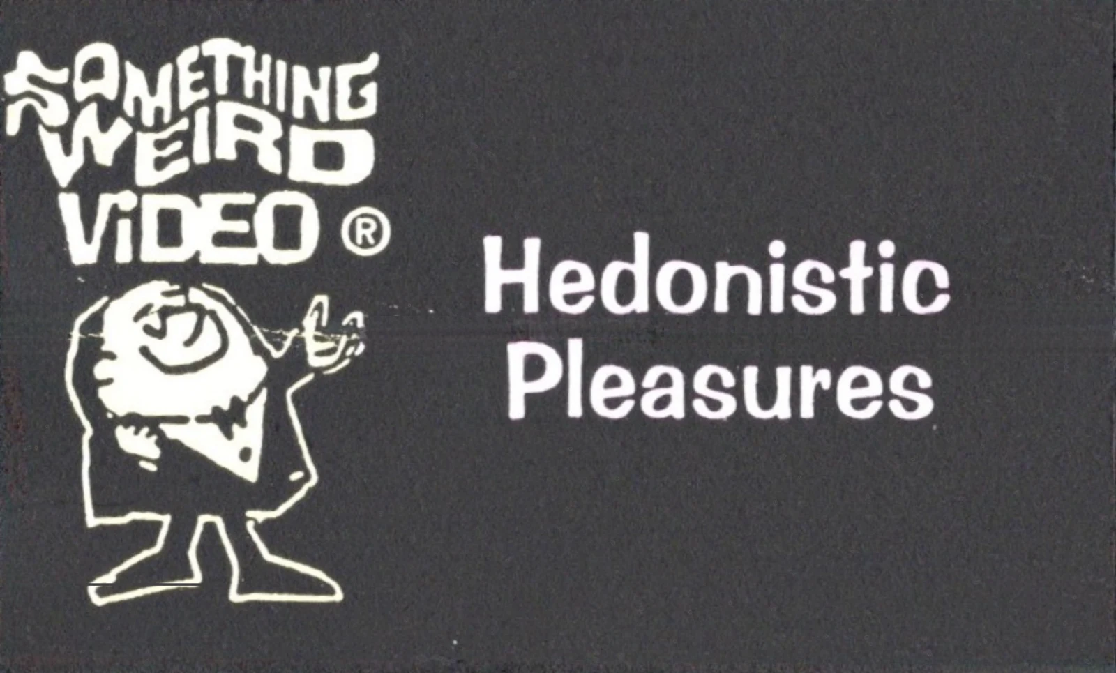 Hedonistic Pleasures VHS front label scan