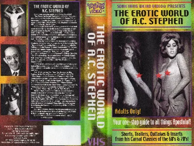 The Erotic World of A.C. Stephen VHS cover