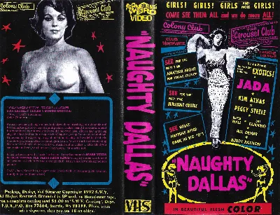 Naughty Dallas VHS cover