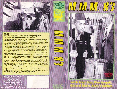 M.M.M. 83 VHS cover