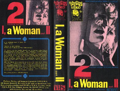 I, A Woman Part II VHS cover
