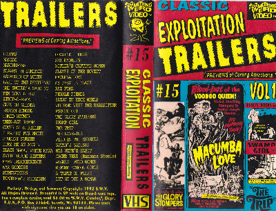Classic Exploitation Vol. 1 VHS cover