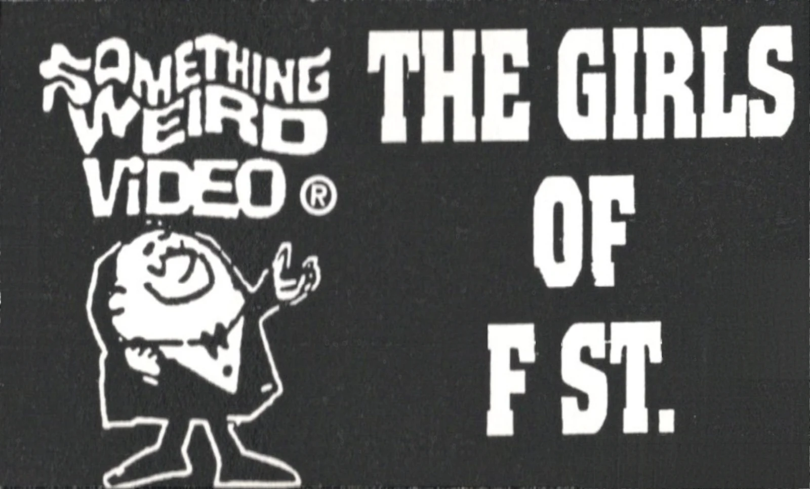 The Girls on F Street VHS front label scan