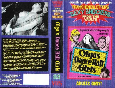 Olga's Dance Hall Girls VHS cover