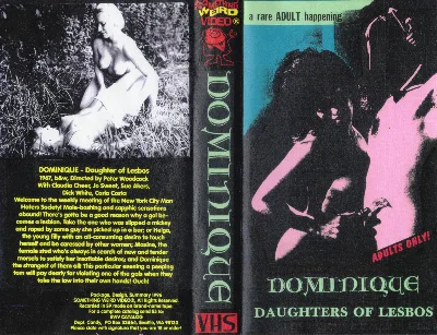 Dominique Daughters of Lesbos VHS cover
