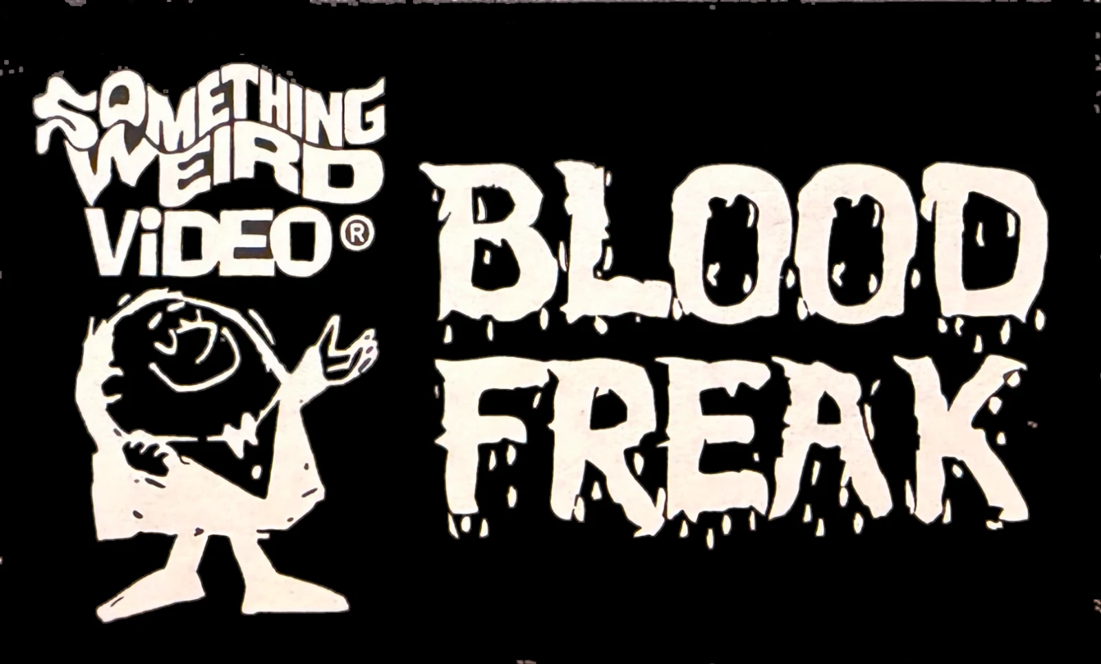 Blood Freak VHS front label scan
