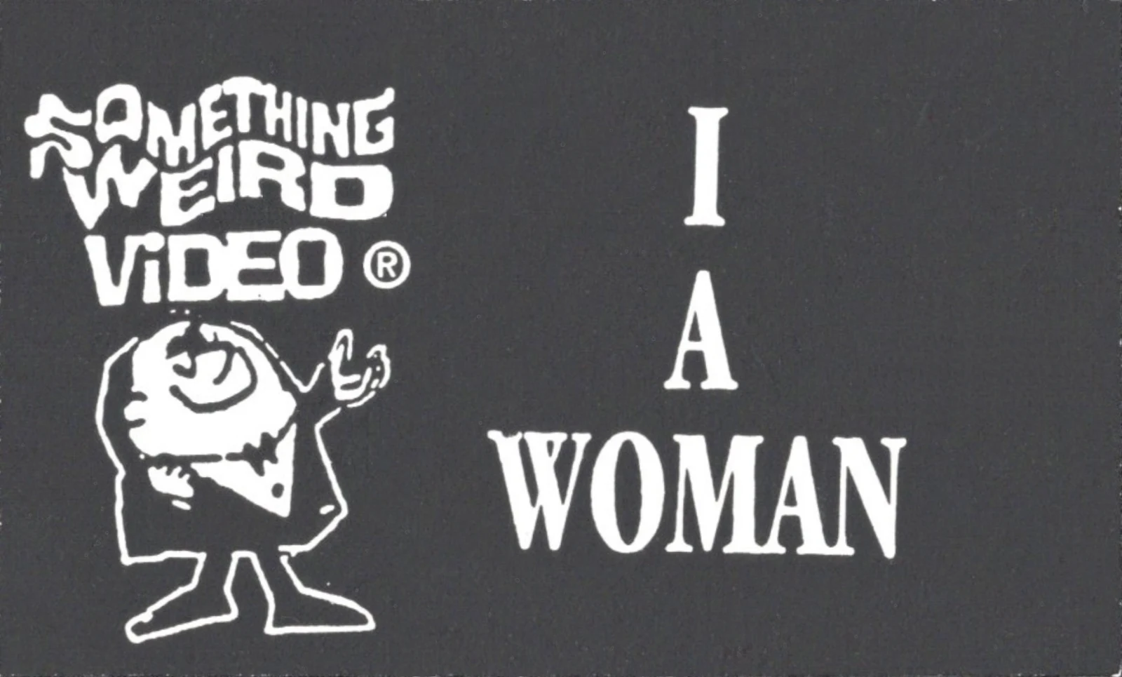 I, a Woman VHS front label scan