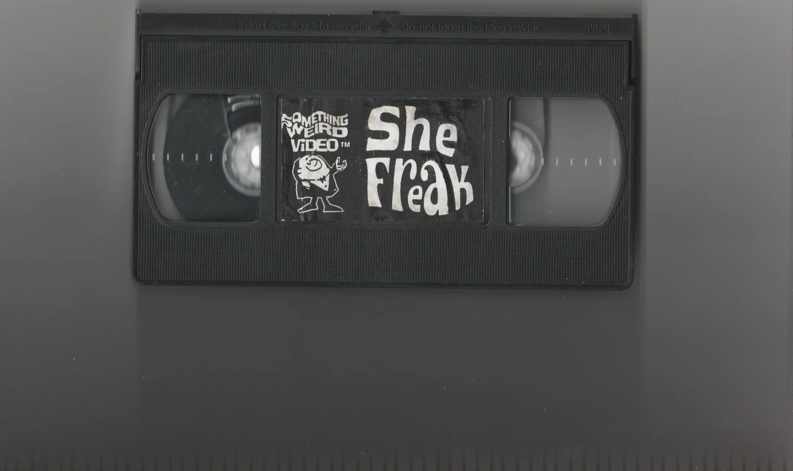 She Freak VHS front label scan