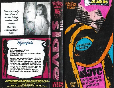 The Slave VHS cover