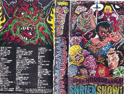 Super Horrorrama Shriek Show VHS cover