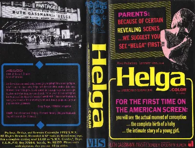 Helga VHS cover