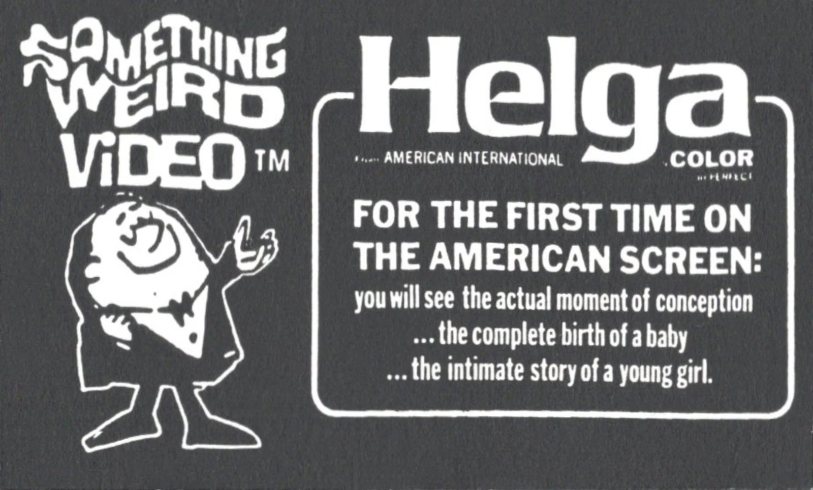 Helga VHS front label scan