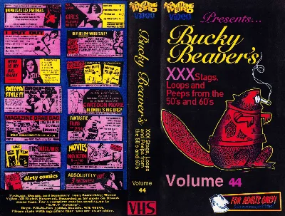 Bucky Beaver's XXX Stags, Loops and Peeps from the 50's and 60's VHS cover