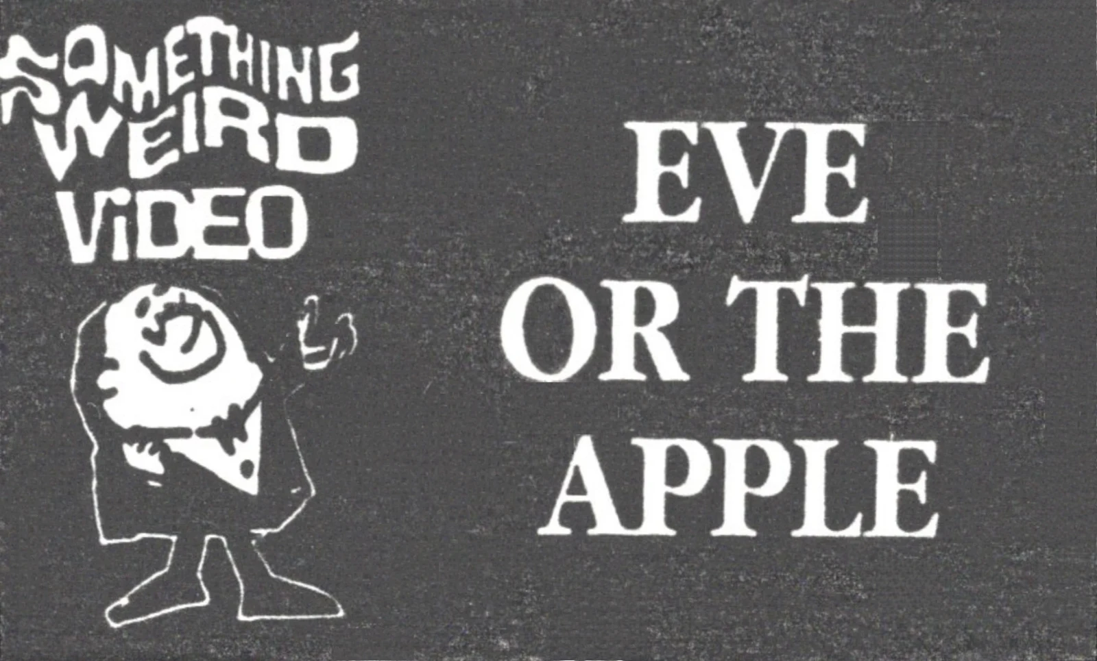 Eve or the Apple VHS front label scan