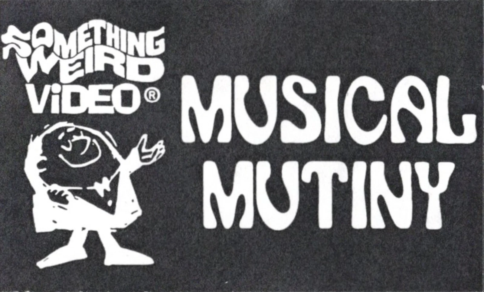 Musical Mutiny VHS front label scan