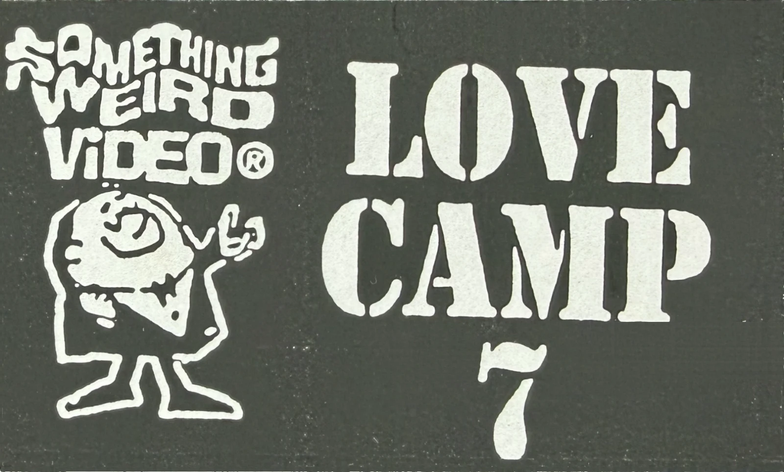 Love Camp 7 VHS front label scan