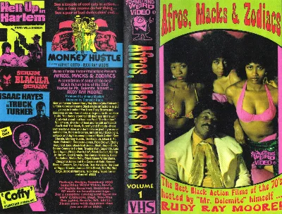 Afros, Macks, & Zodiacs VHS cover