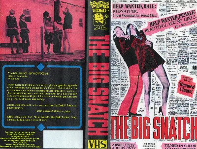 The Big Snatch VHS cover