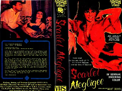 Scarlet Negligee VHS cover