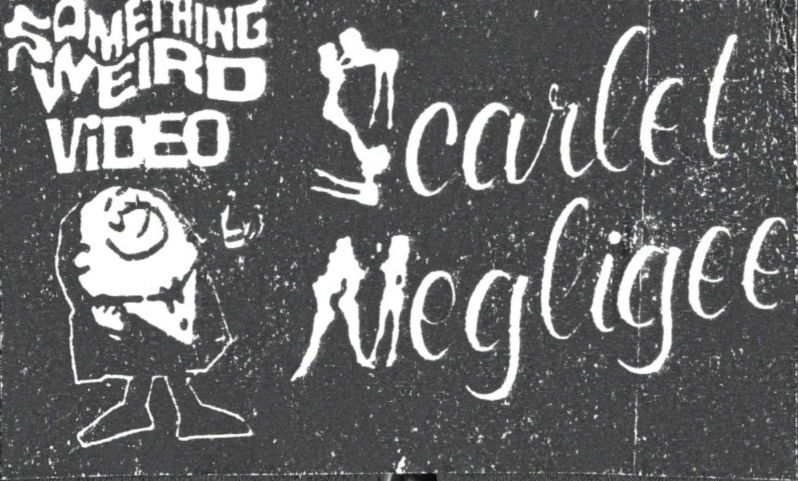 Scarlet Negligee VHS front label scan