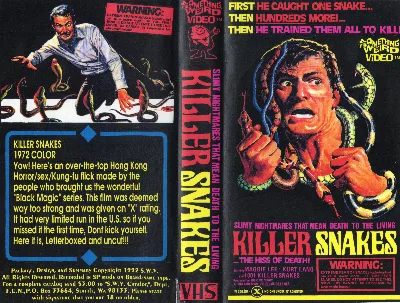Killer Snakes VHS cover