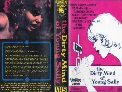 The Dirty Mind of Young Sally VHS cover