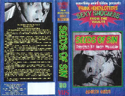 Seeds of Sin VHS cover