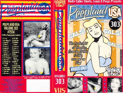 Peepland USA VHS cover
