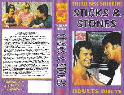 Sticks & Stones VHS cover