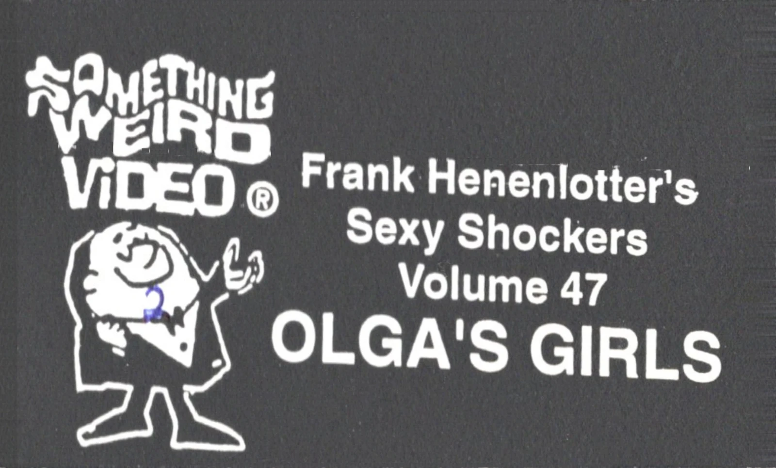 Olga's Girls VHS front label scan